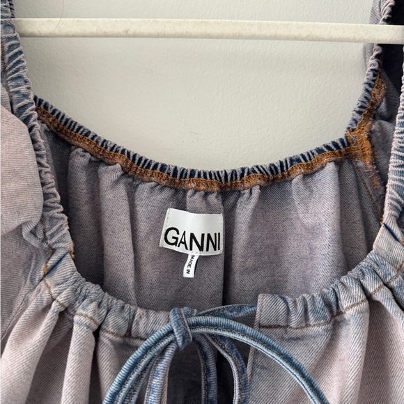 GANNI Future Denim Blouse L - Picture 6 of 6
